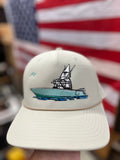 “Center Console” Oatmeal/Tan Rope 5 Panel