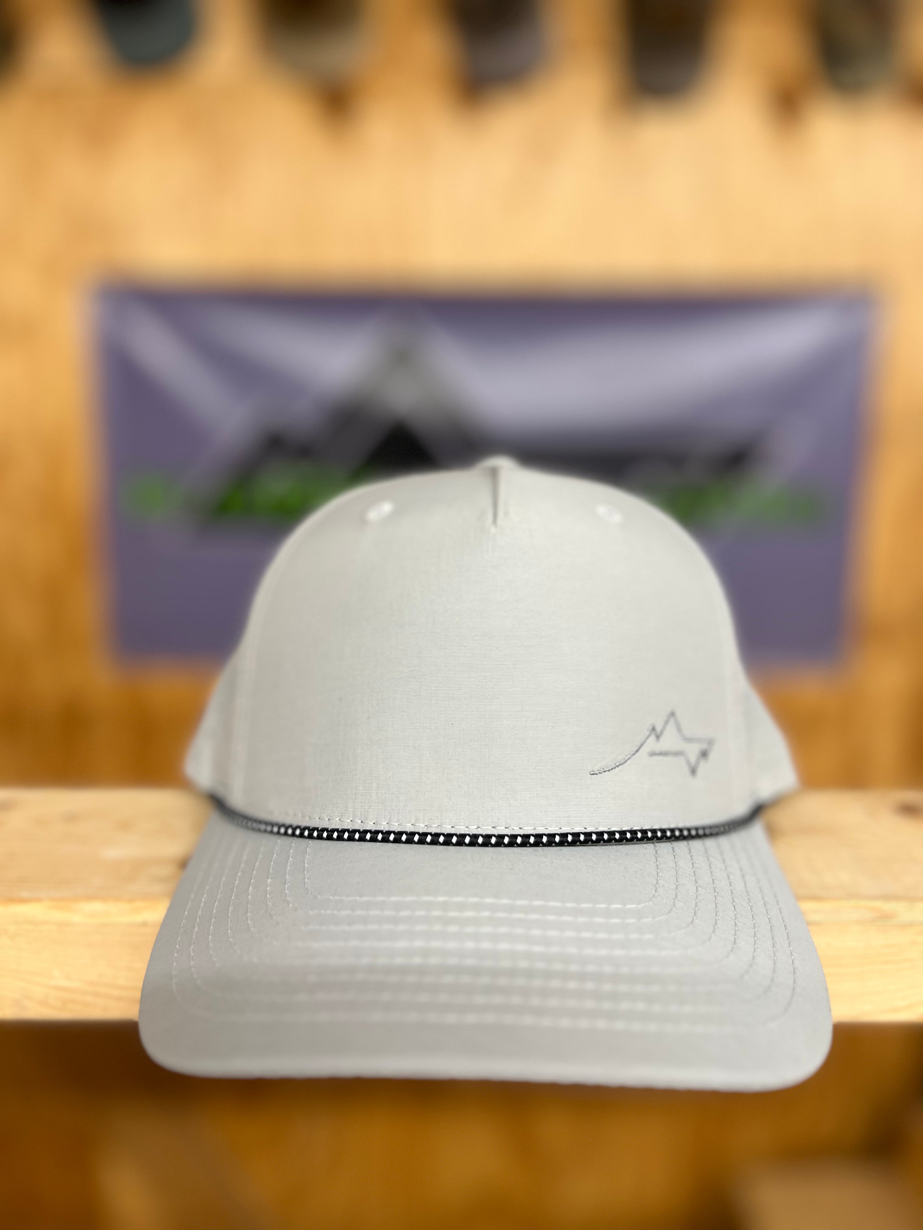 "Date Night" Silver/Black+Silver Rope 5 Panel