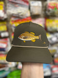 “Small Jaws” Loden/Tan Rope 5 Panel